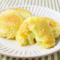 ずんだ風 甘いいももち
