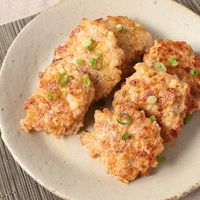 韓国風 たけのこのキムチつくね