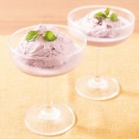 材料3つで 紫いもアイス