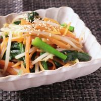 簡単 三色ナムル