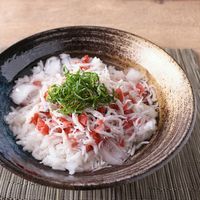 しらすと梅の冷やしぶっかけ汁ごはん