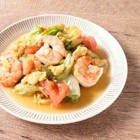 レタスの中華風炒め