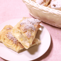 冷凍パイシートで簡単!バナナチーズパイ