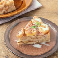 ココナッツ香るベトナム風もっちりバナナケーキ