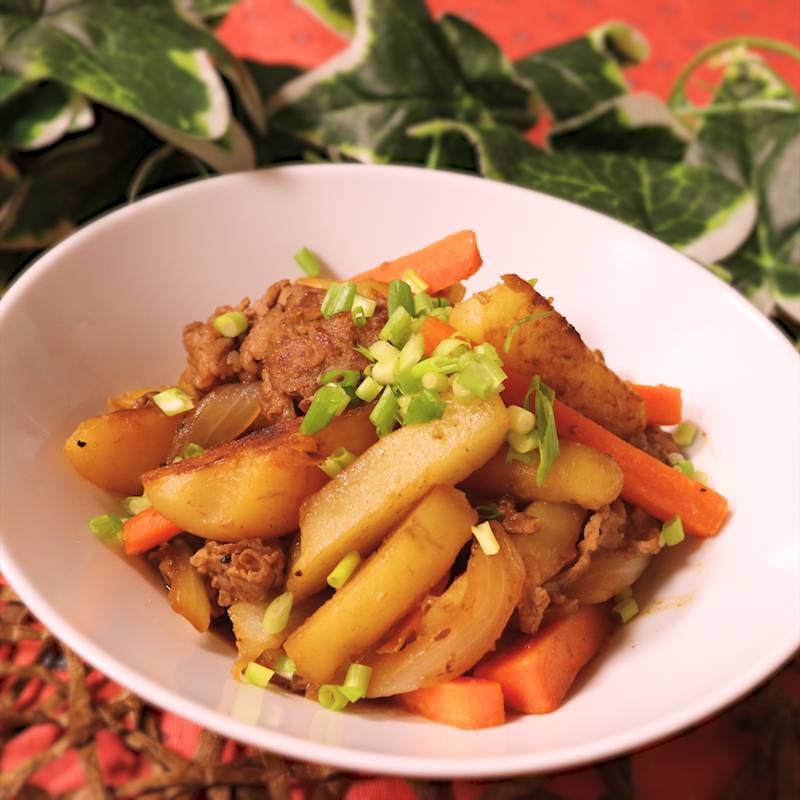 カレーの具材で甘辛炒め 作り方 レシピ クラシル