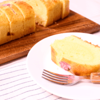 和風でしっとり!簡単白あんのパウンドケーキ