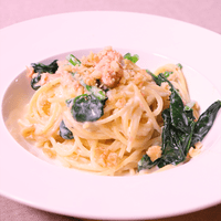 サケフレークで!クリームパスタ