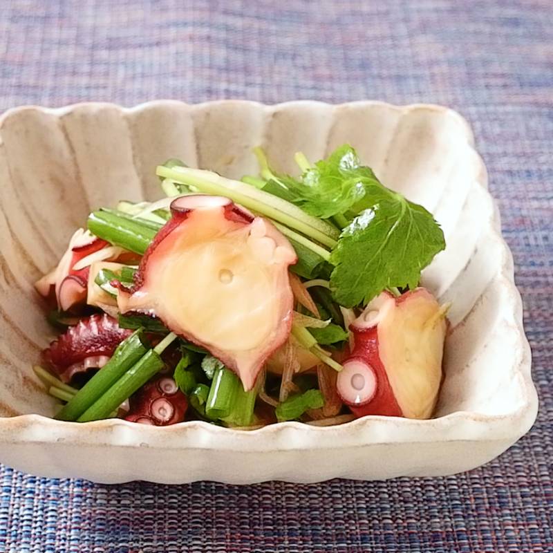 みそたこ お酒のお供に タコのぬた 作り方・レシピ | クラシル