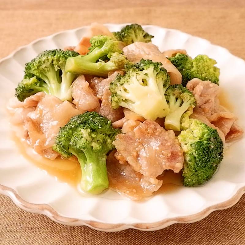 ブロッコリーと豚バラのマヨマスタード炒め 作り方 レシピ クラシル