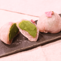 いちごジャムでつくる!いちご抹茶大福