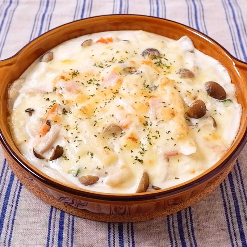 マグロのピクルスマカロニサラダのレシピ