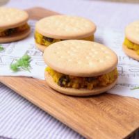 かぼちゃのビスケットサンド