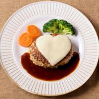 バレンタインに作りたい チーズインハンバーグ