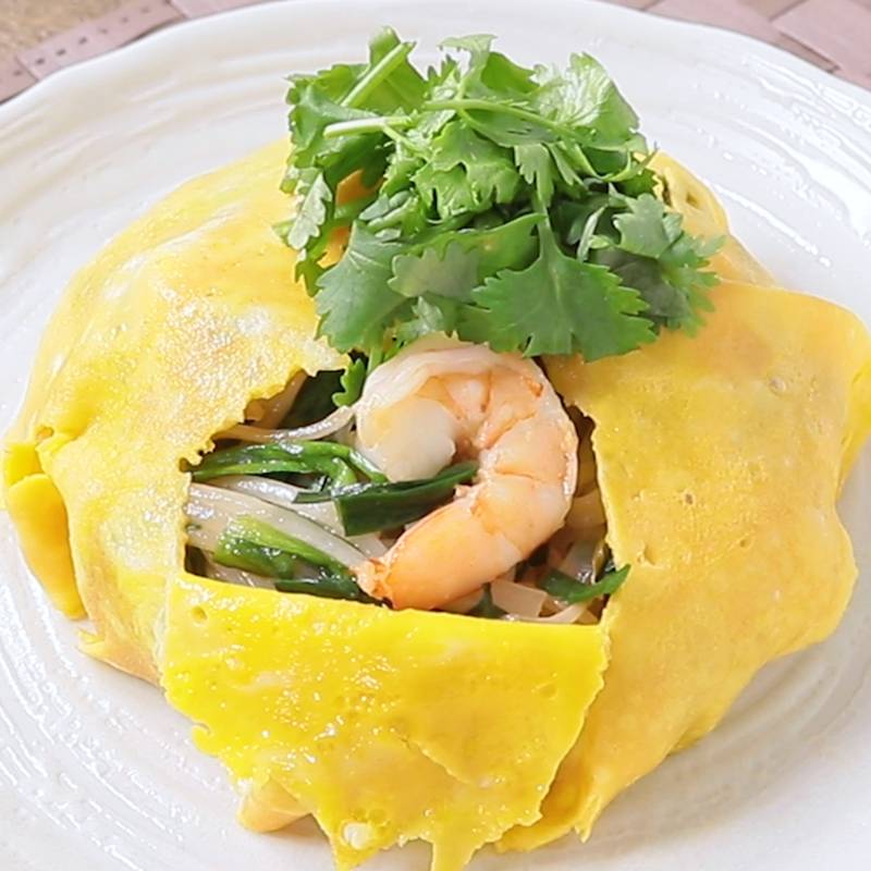 簡単 もやしとニラとエビの卵とじ 作り方 レシピ クラシル