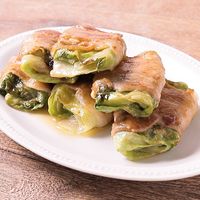 お弁当に レタスの肉巻き