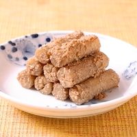 シンプルなおいしさ たたきごぼう