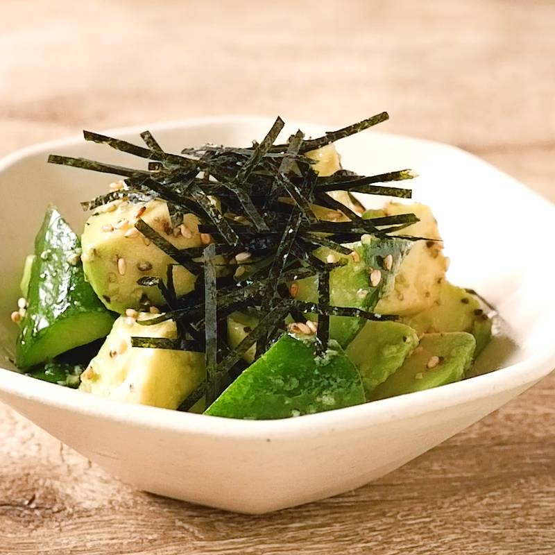 イタリアンアボカドキュウリトマトサラダのレシピ