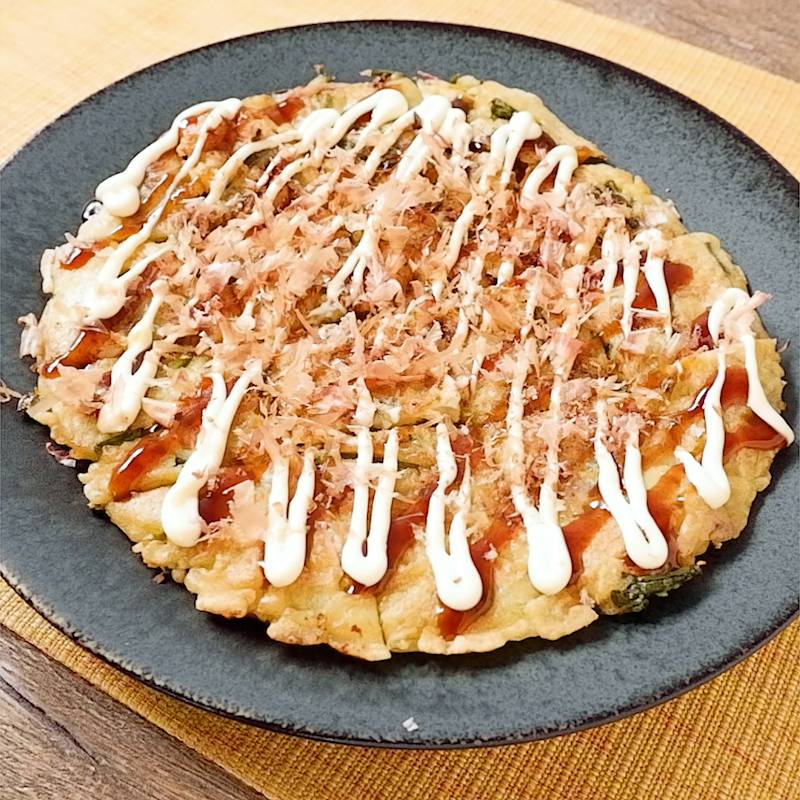 たこ焼き風 明太子入りチヂミ 作り方・レシピ | クラシル