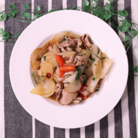 パパッとおかず!豚肉と大葉のさっぱり炒め