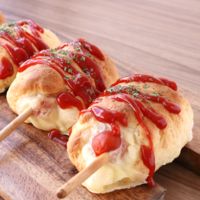 チーズソーセージパン