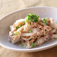 ちくわの梅マヨネーズ和え