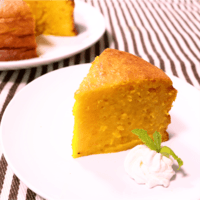 簡単しっとりかぼちゃのケーキ