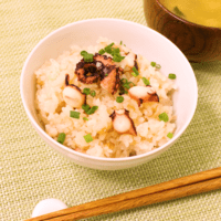 炊飯器で簡単!タコの炊き込みごはん