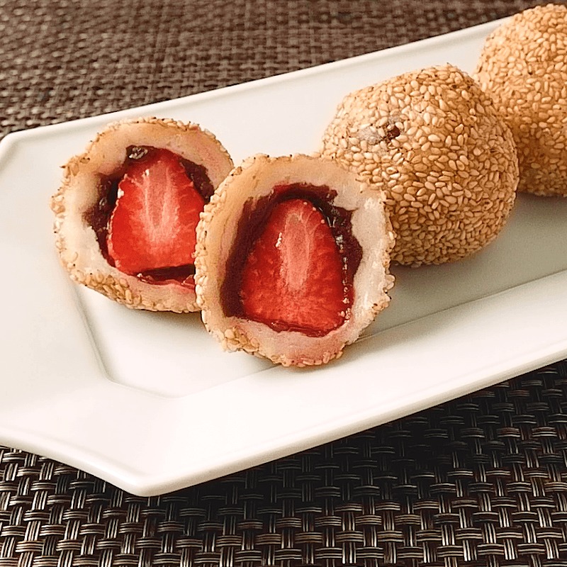モチモチごま団子 作り方・レシピ | クラシル