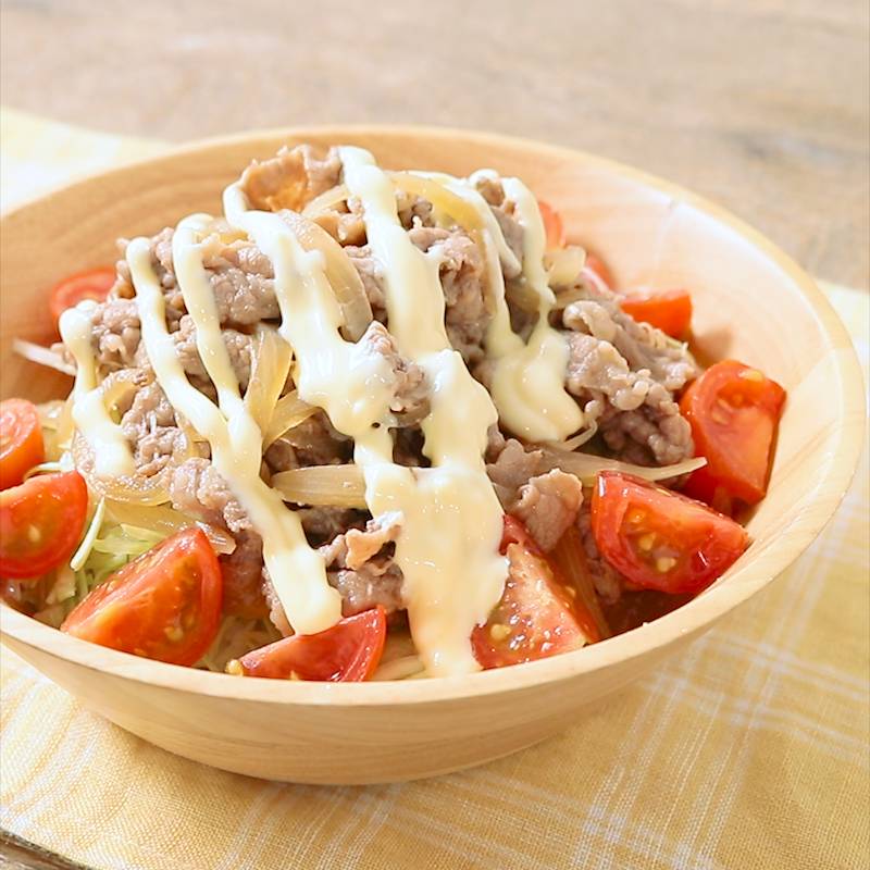 めんつゆと焼肉のタレで簡単つゆだく牛丼 作り方 レシピ クラシル