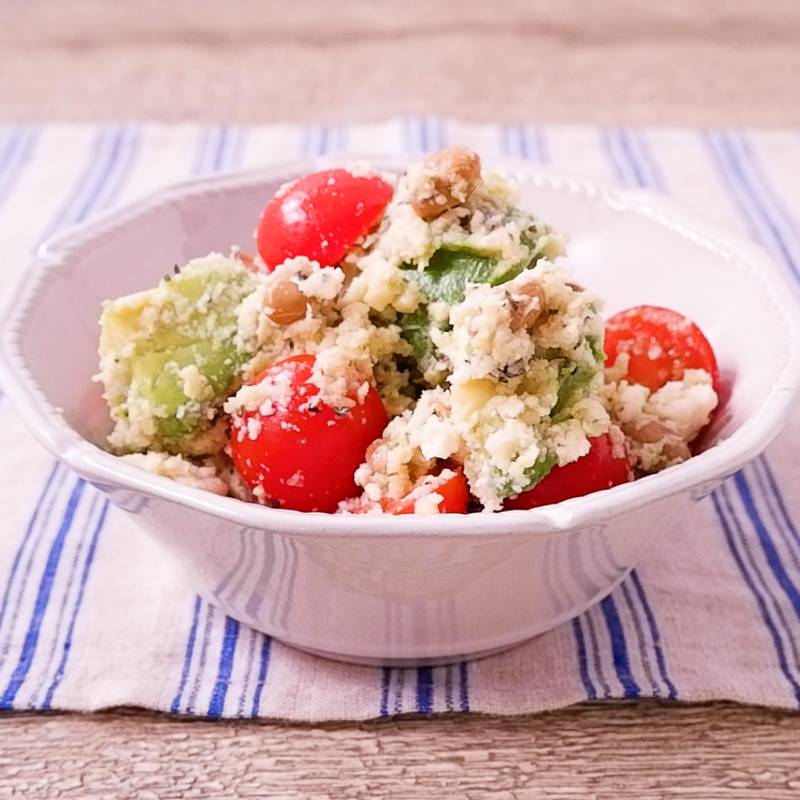 レモン香る おから納豆のアボカド和え 作り方 レシピ クラシル