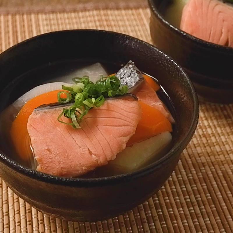 優しい味わい 鮭のさんぺい汁 作り方・レシピ
