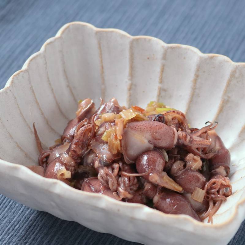 ホタルイカのガーリックバターしょうゆ炒め 作り方 レシピ クラシル