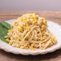 ツナとコーンのマヨサラダスパゲティ