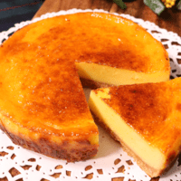 超濃厚!クリームチーズ不使用!スライスチーズdeチーズケーキ
