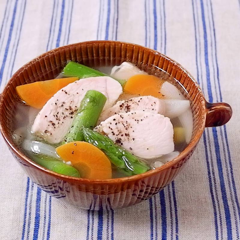 イタリアのチキンスープのレシピ