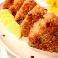 混ぜ込み簡単!味噌焼きおにぎり