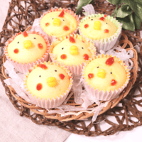 酉年!ホットケーキミックスでぴよぴよ蒸しパン