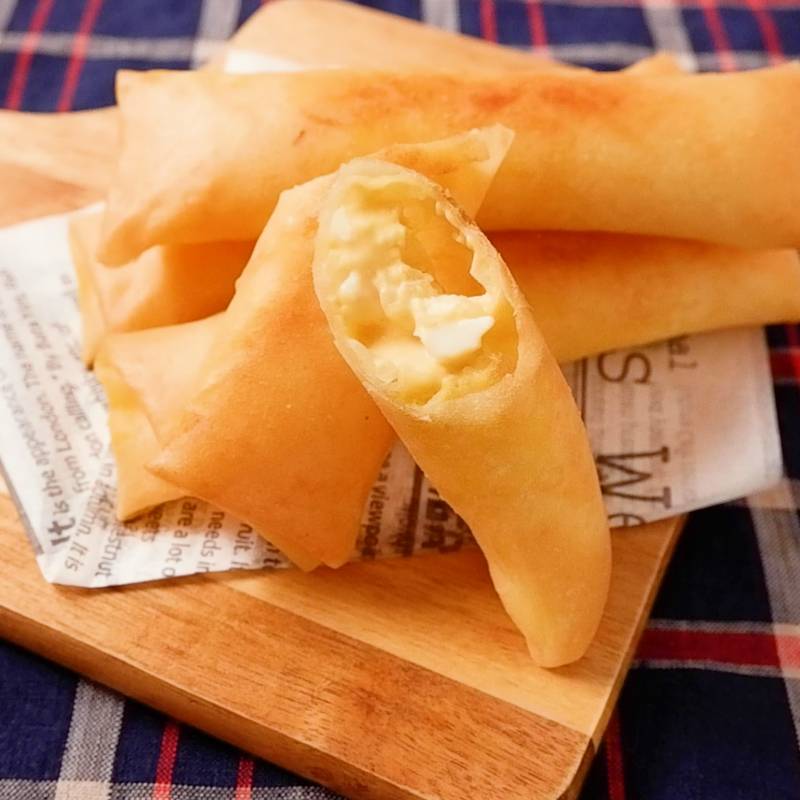 春巻きの皮で 卵巾着 作り方 レシピ クラシル