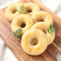 バナナヨーグルトの焼きドーナツ
