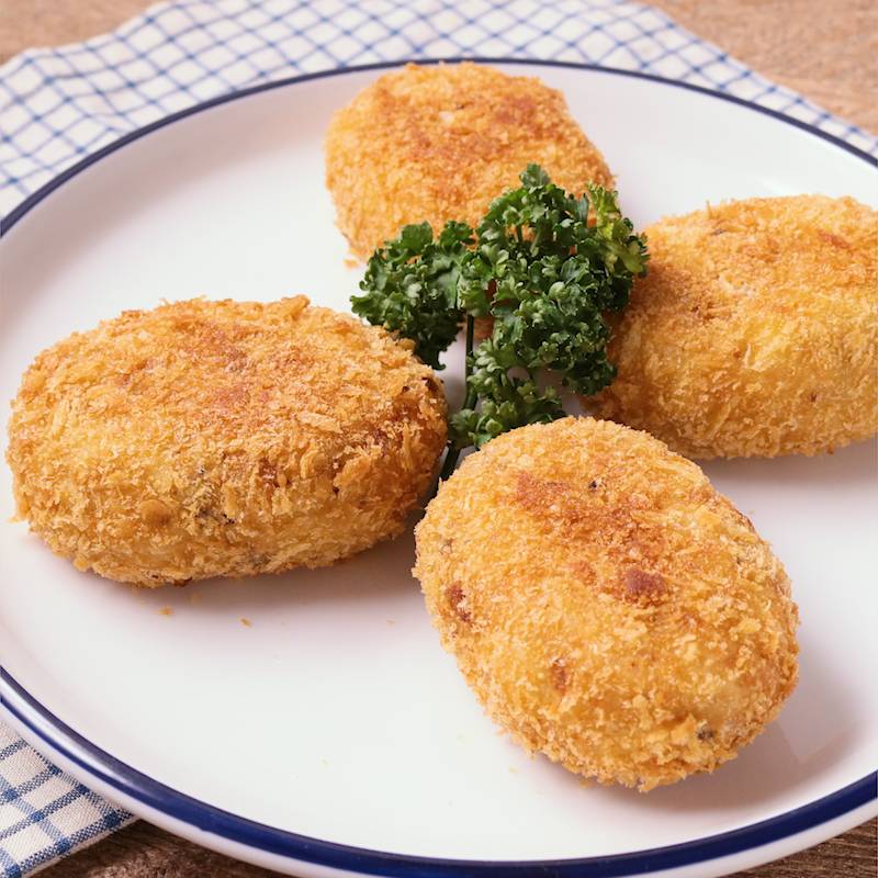 あさりバターのコロッケ 作り方 レシピ クラシル
