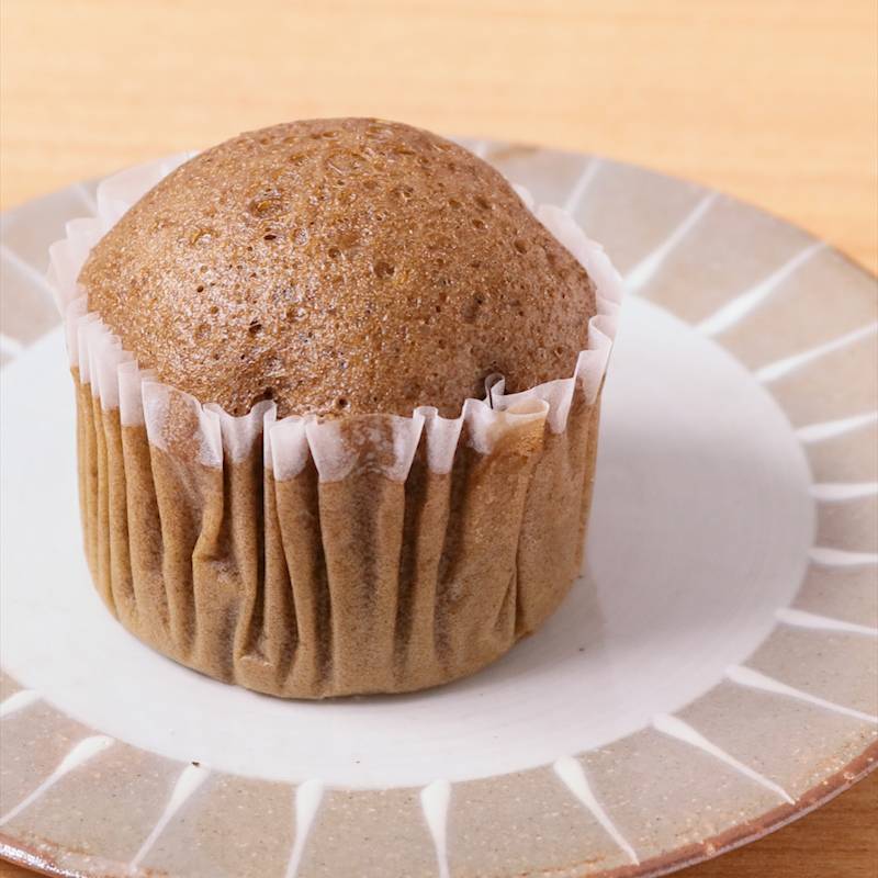 アーモンドミルクで作るもっちりチョコレート蒸しパン 作り方 レシピ クラシル