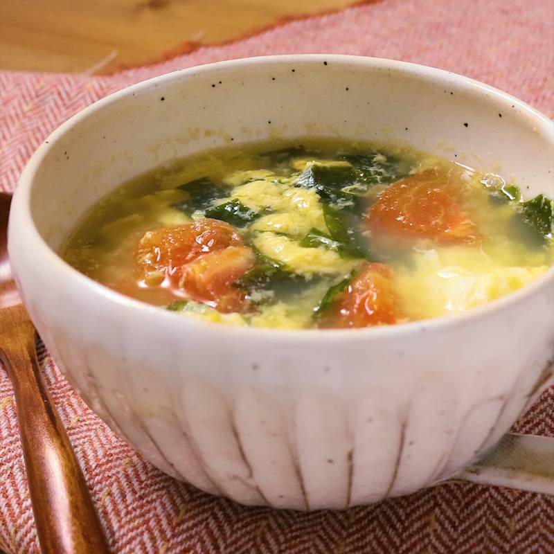 かまぼことわかめの中華スープ 作り方 レシピ クラシル