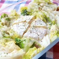 レンジで簡単 白菜のチーズクリーム煮