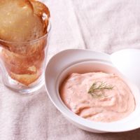 おもてなしに サーモンのムース