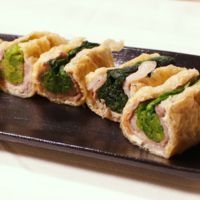 レンジで簡単!ちょこっとおつまみ元気ロール