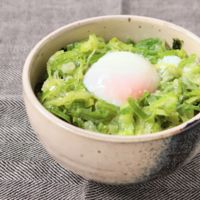 長ねぎの青い部分で 簡単ねぎ塩丼