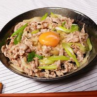 スタミナ満点!ニンニクたっぷり豚丼