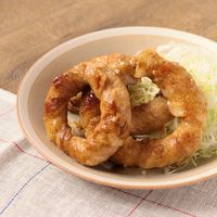 トンデリングで生姜焼き