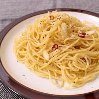 塩麹の アーリオオーリオペペロンチーノ
