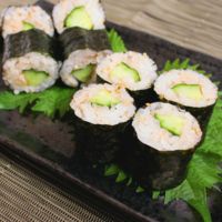 梅のかっぱ巻き